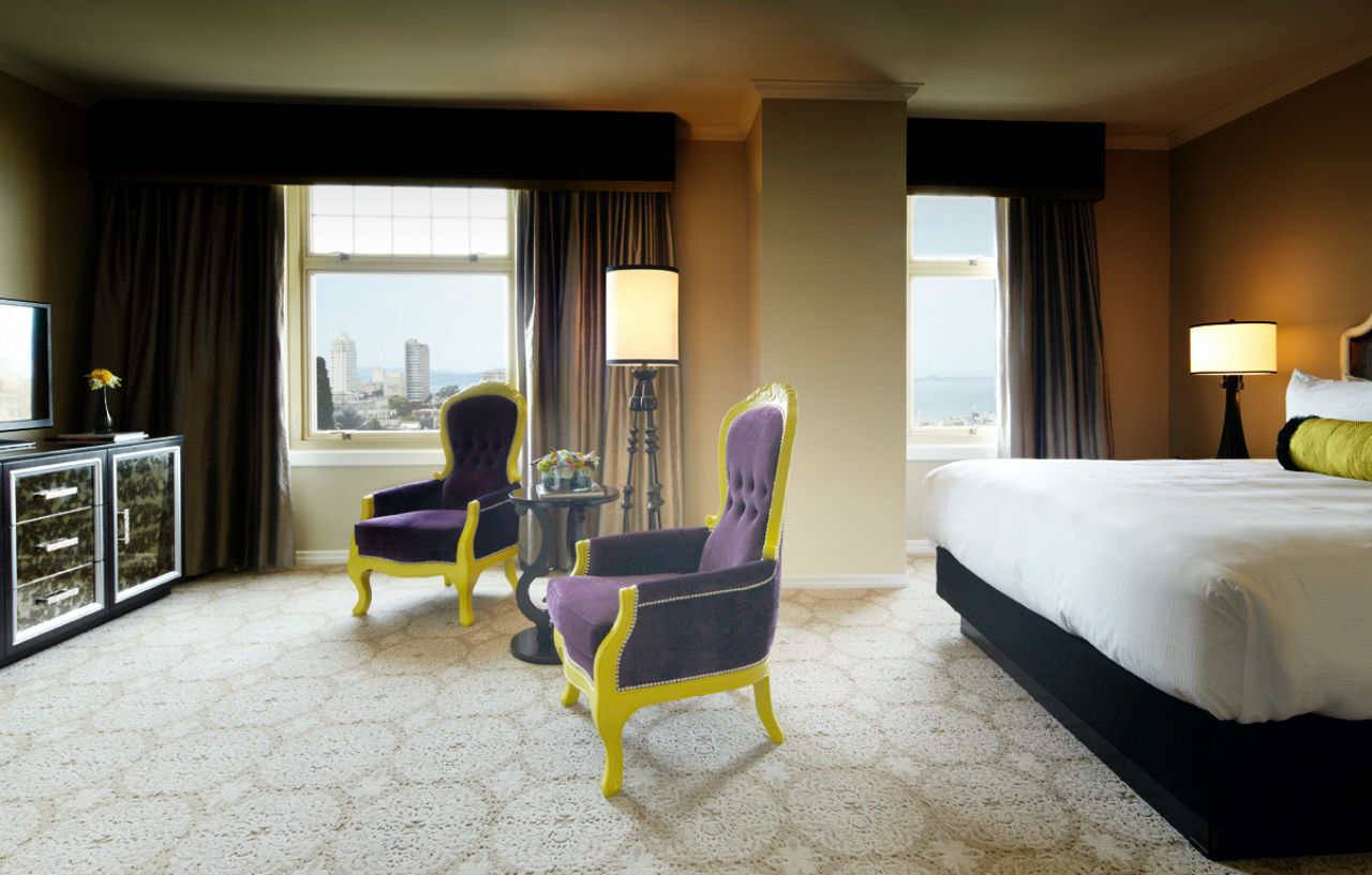 Huntington Hotel Сан Франциско Екстериор снимка