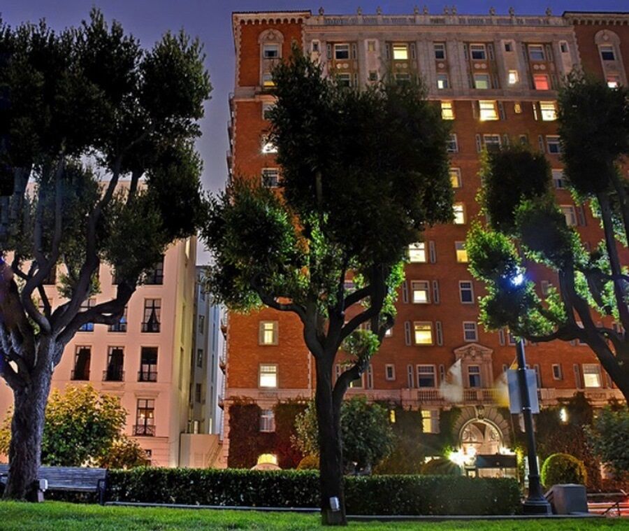 Huntington Hotel Сан Франциско Екстериор снимка